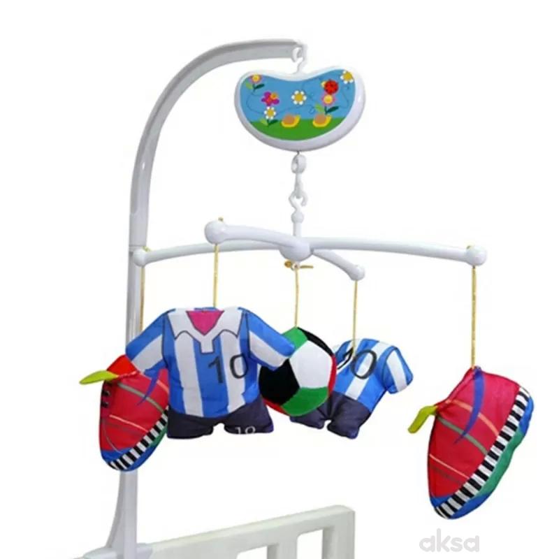 Biba Toys muzička vrteška fudbal