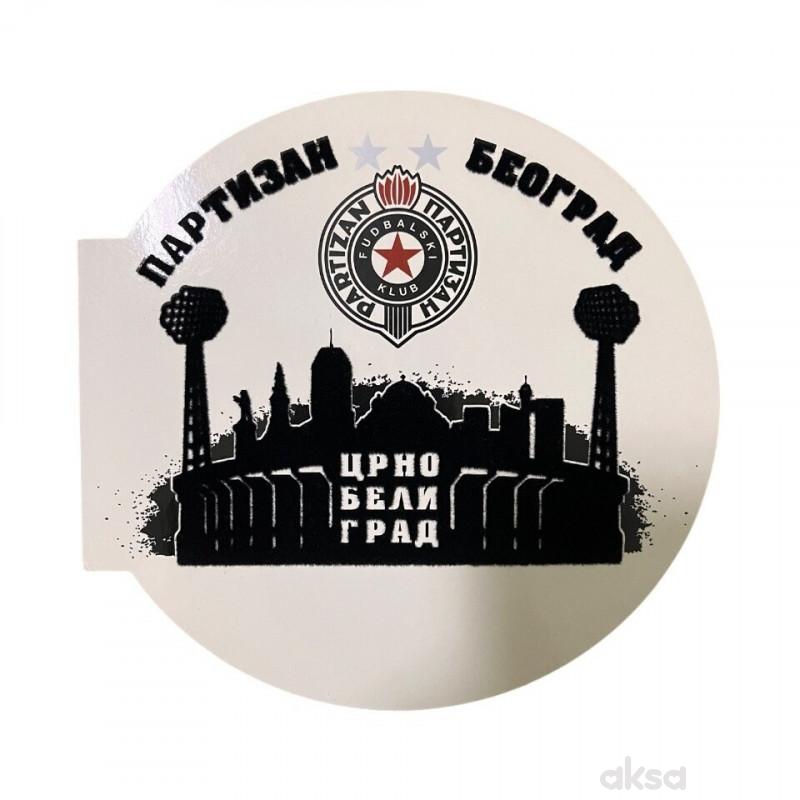 Bell Cards standard Cestitka sa lice-Partizan 