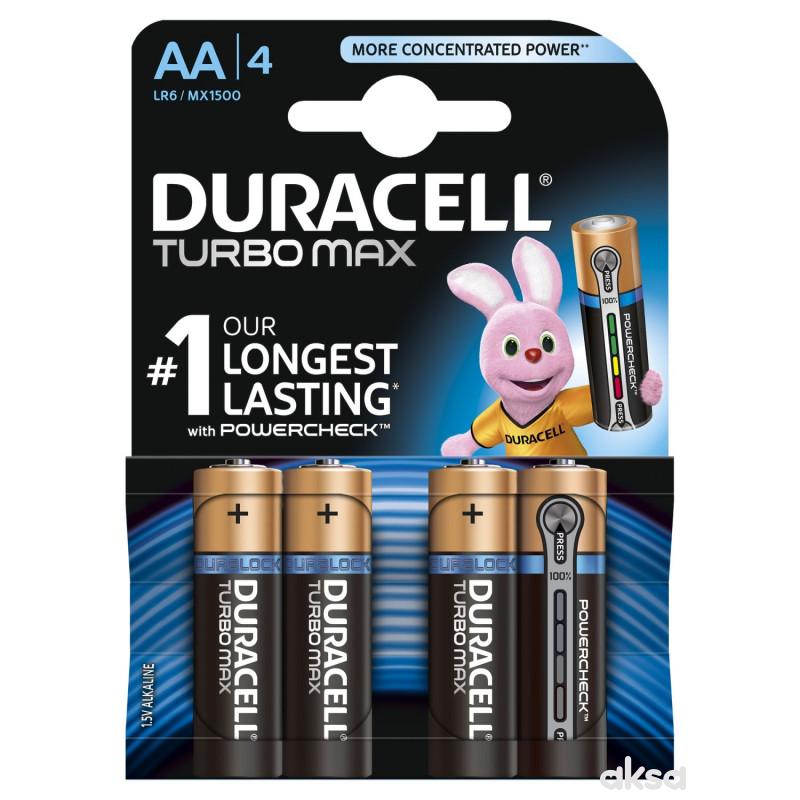 Duracell Turbo AA 4kom