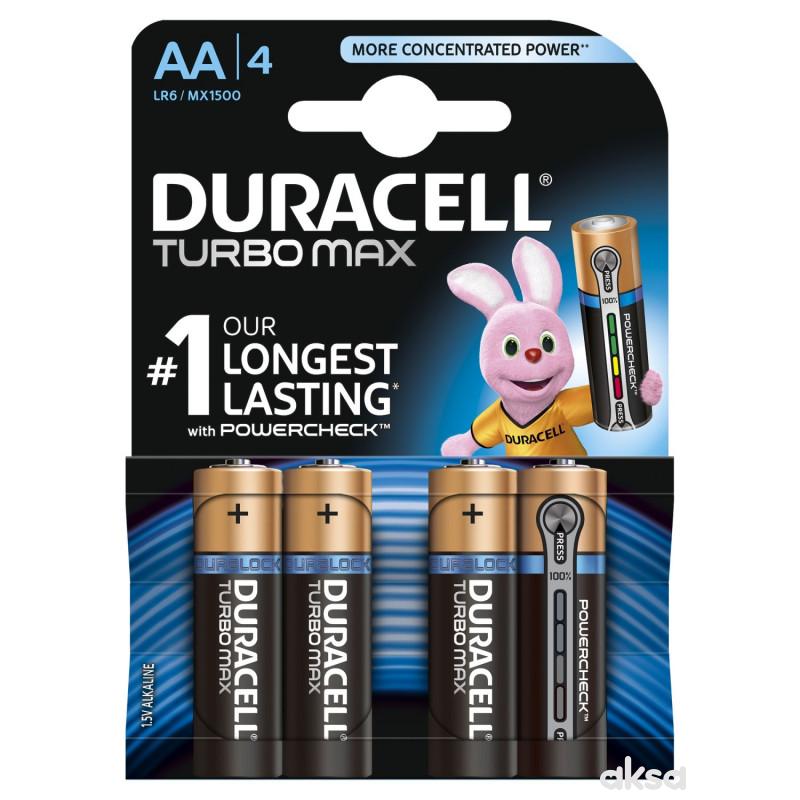 Duracell Turbo AA 4kom 