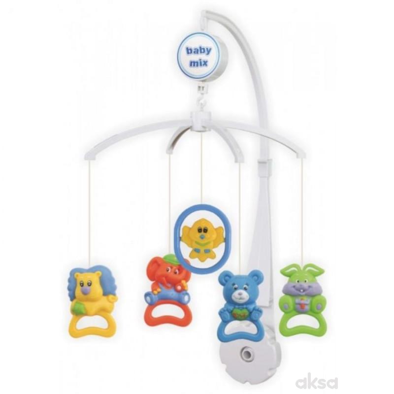 Baby Mix plasticna muzicka vrteška sa zvečkama 