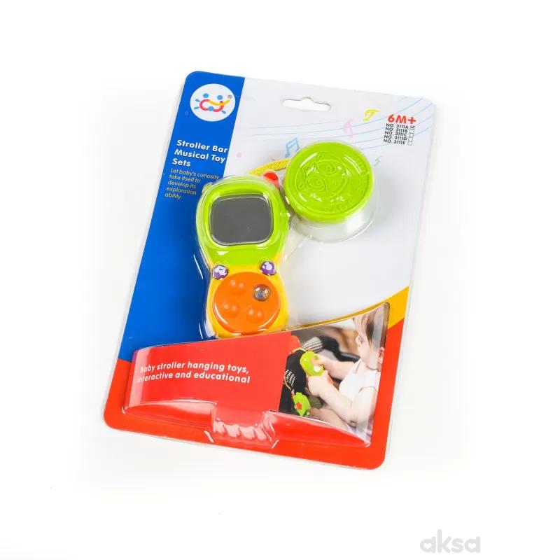 Huile toys muzička igračka za kolica telefon