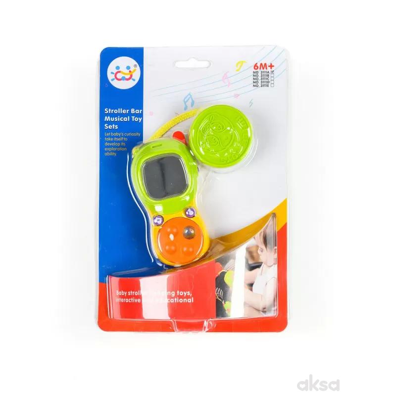Huile toys muzička igračka za kolica telefon