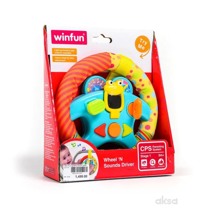 Win Fun igračka Šareni volan