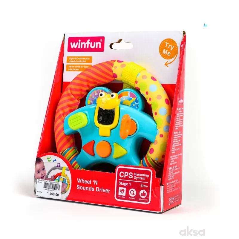 Win Fun igračka Šareni volan