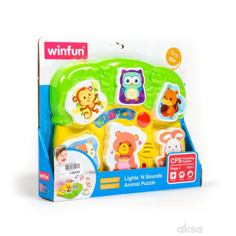 Win Fun igračka Muzička slagalica-Životinje