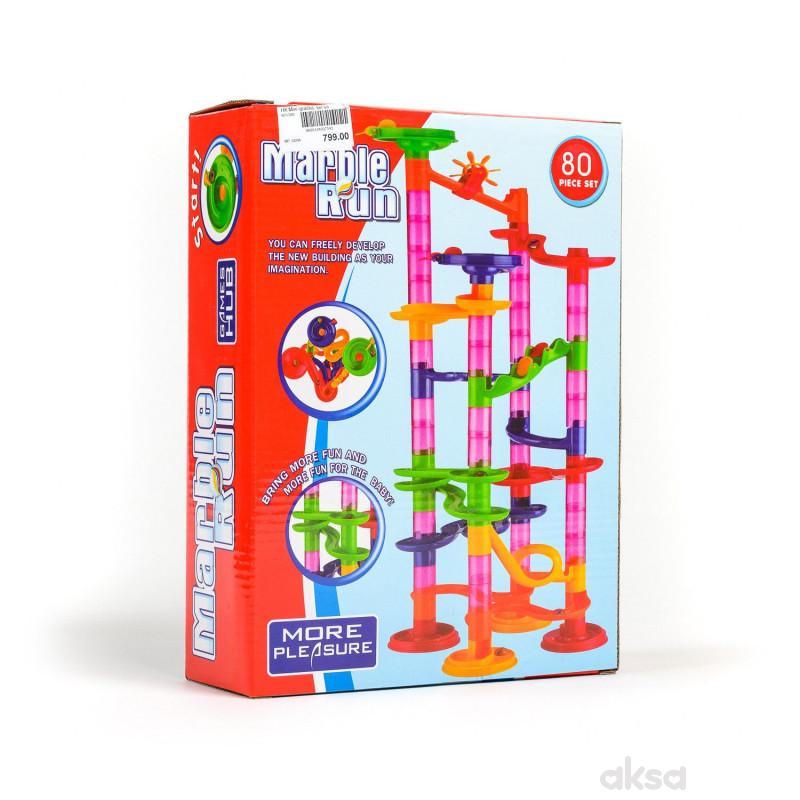 HK Mini igračka, set sa klikerima, 80 delova
