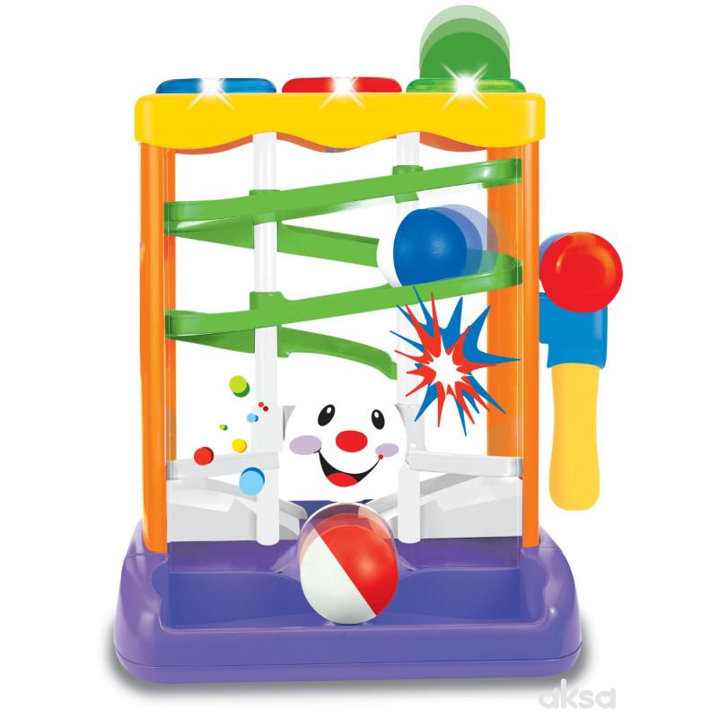 Kiddieland igračka baby tobogan sa lopticama