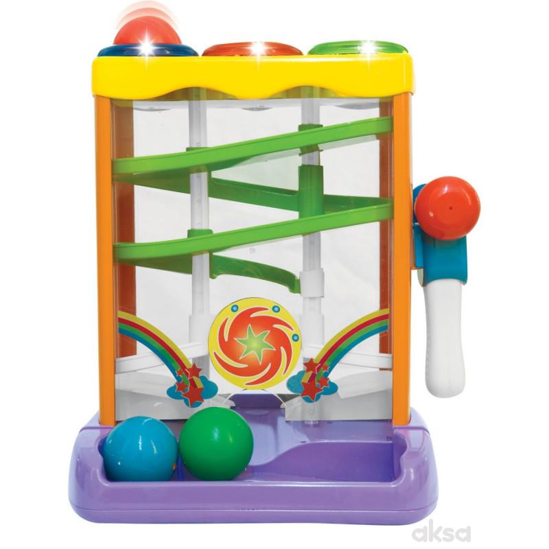 Kiddieland igračka baby tobogan sa lopticama