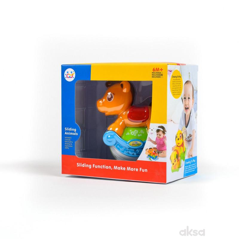 Huile toys igračka roly poly konjić