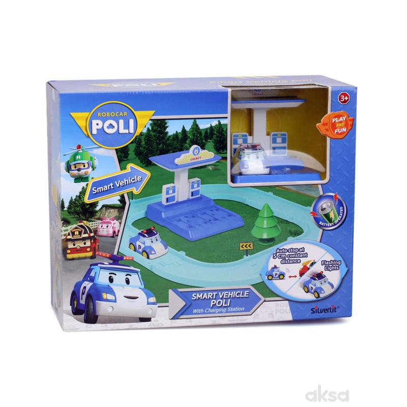 Robocar Roy sa benzinskom pumpom