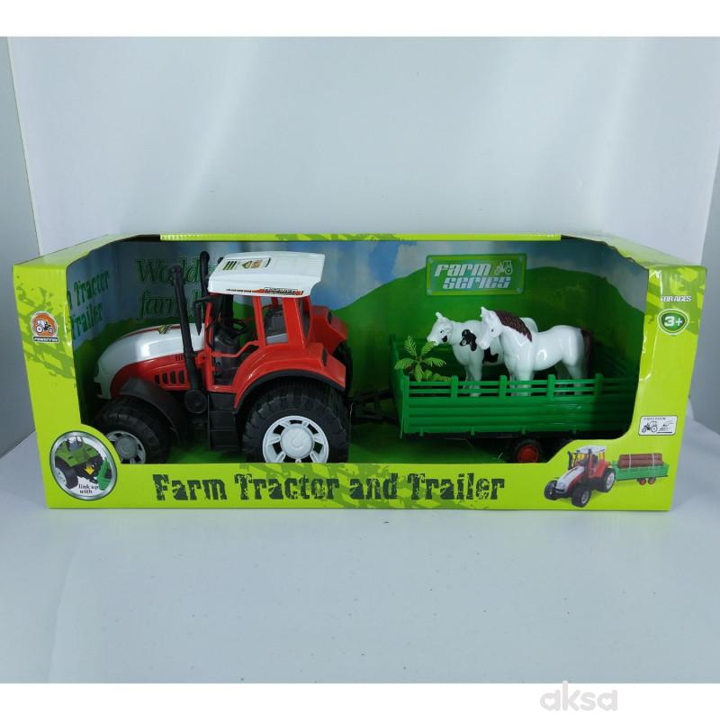 HK Mini igračka traktor sa životinjama 