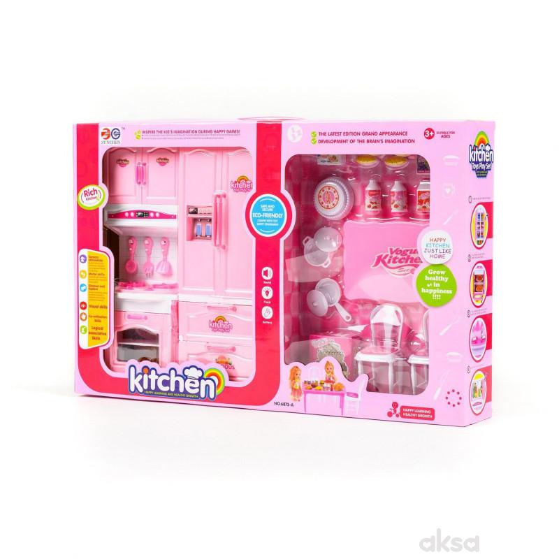 HK Mini kuhinjski set sa svetlom i muzikom veliki