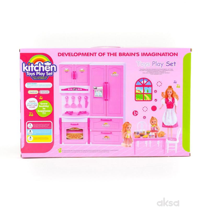 HK Mini kuhinjski set sa svetlom i muzikom veliki