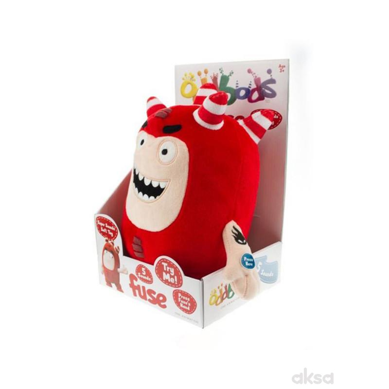 Oddbods Fuse pliš sa zvukom 25cm 