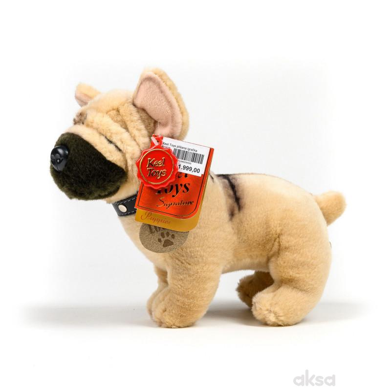 Keel Toys plišana igračka Francuski Buldog, 30 cm