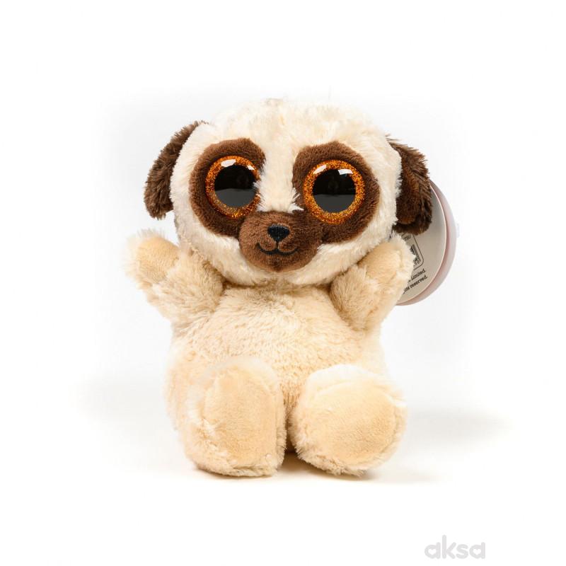 Keel Toys plišana igračka Animotsu Pug, 15 cm 