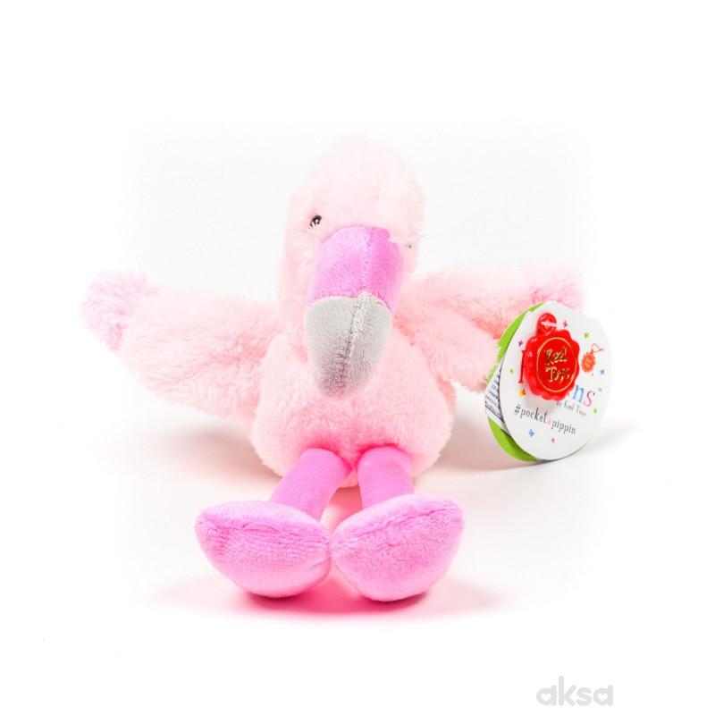 Keel Toys plišana igračka Pippins Flamingo, 14 cm