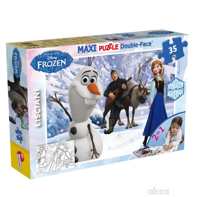 Lisciani Slagalica Maxi Frozen 2u1 složi i35pc