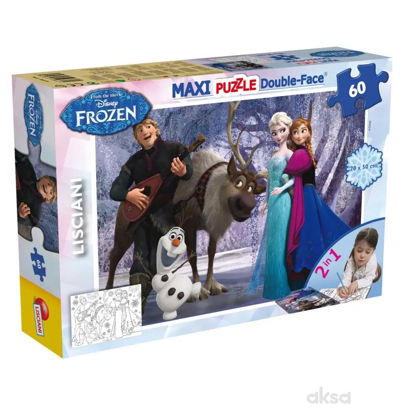 Lisciani Slagalica Maxi Frozen 2u1 složi i 60pcs