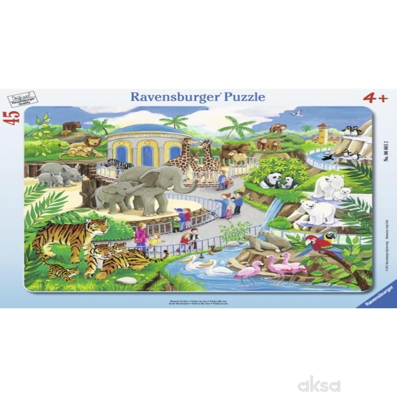 Ravensburger puzzle Poseta zoo vrtu 
