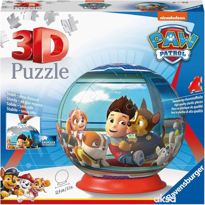 Ravensburger 3D puzzle Paw patrol 