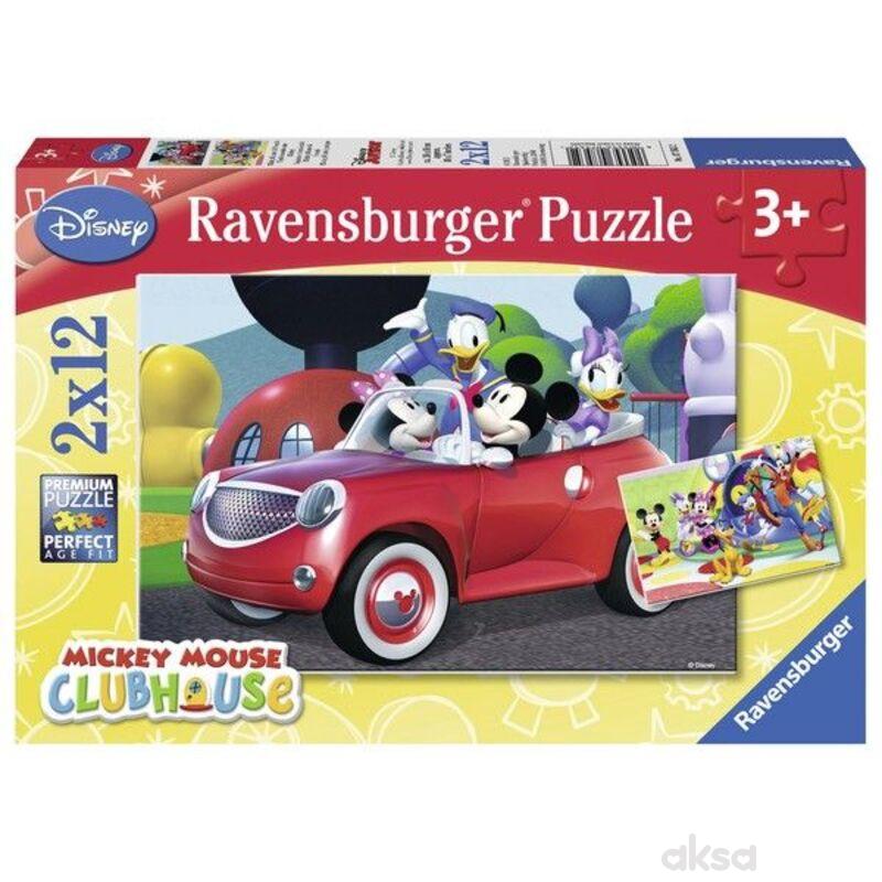 Ravensburger puzzle Miki, Mini i prijatelj 