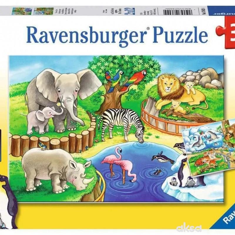 Ravensburger puzzle Zoo vrt 