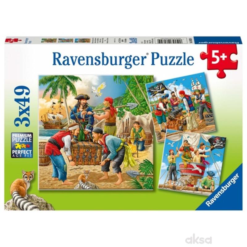 Ravensburger puzzle - Avanture na moru RA08030 