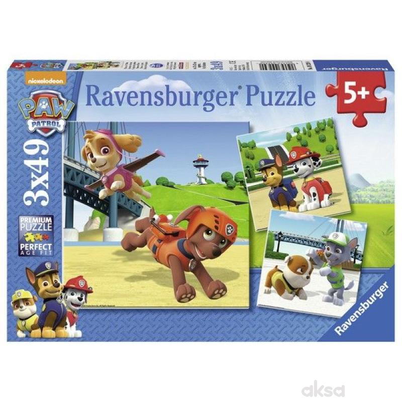 Ravensburger puzzle (slagalice) - Paw patrol 