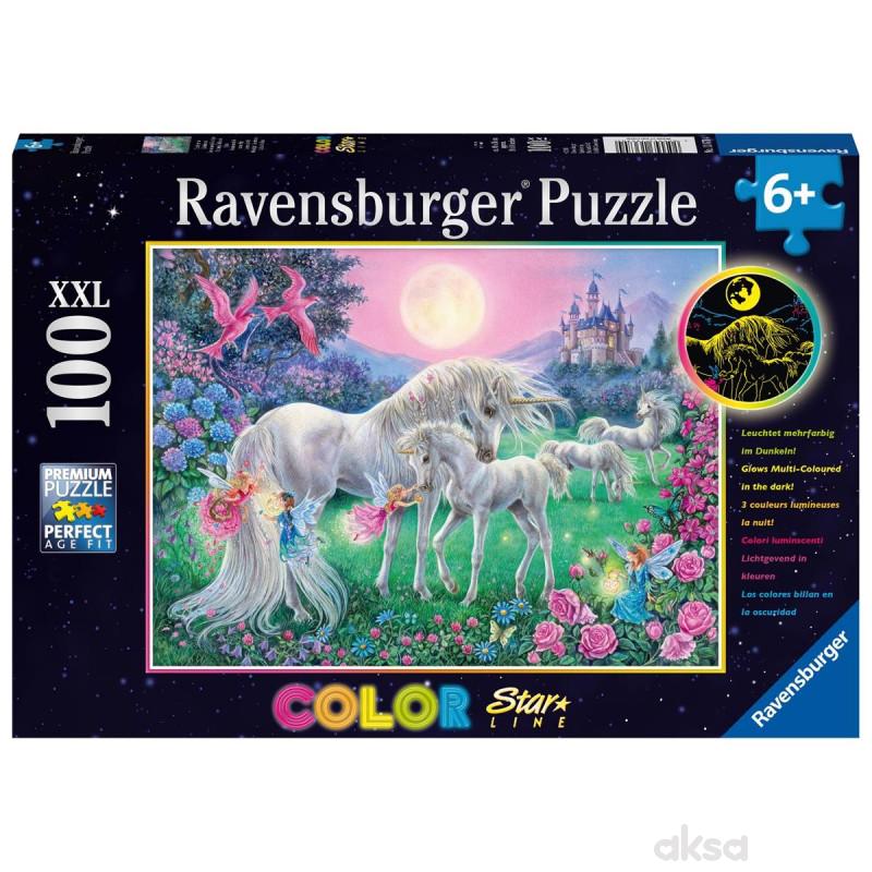 Ravensburger puzzle -Jednorozi u prirodi RA13670 