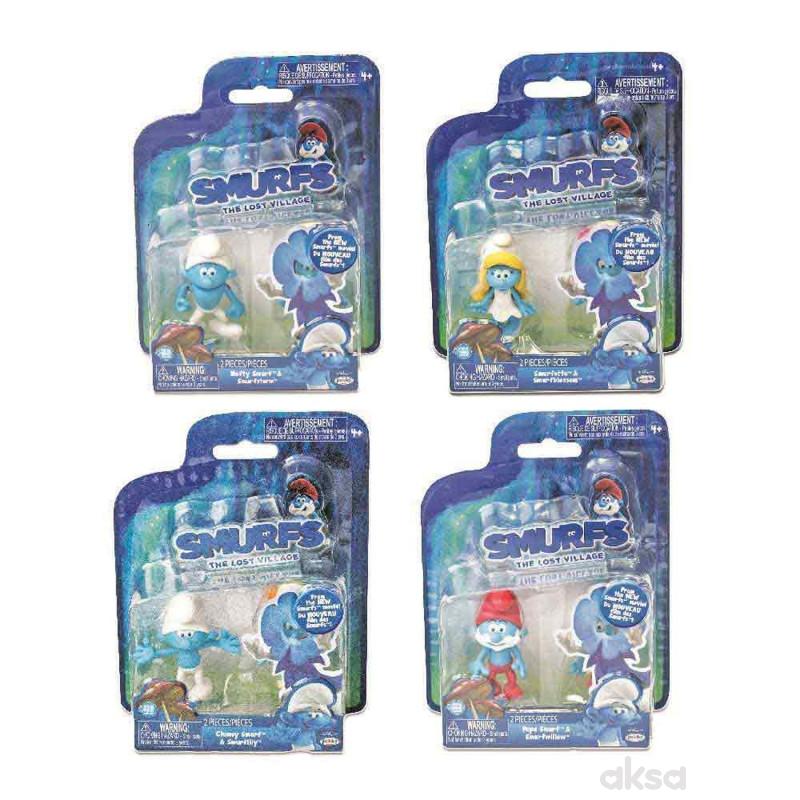 Strumpfovi set 2 figure asst 