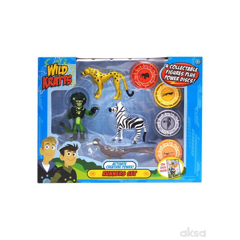Wild Krat Set Safari 4pk