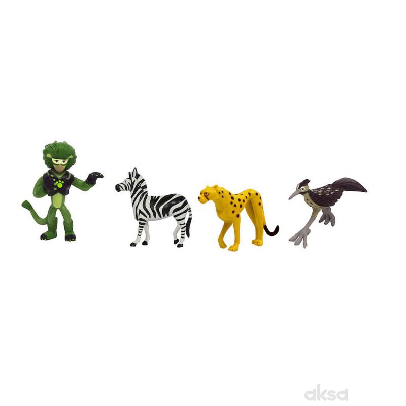 Wild Krat Set Safari 4pk