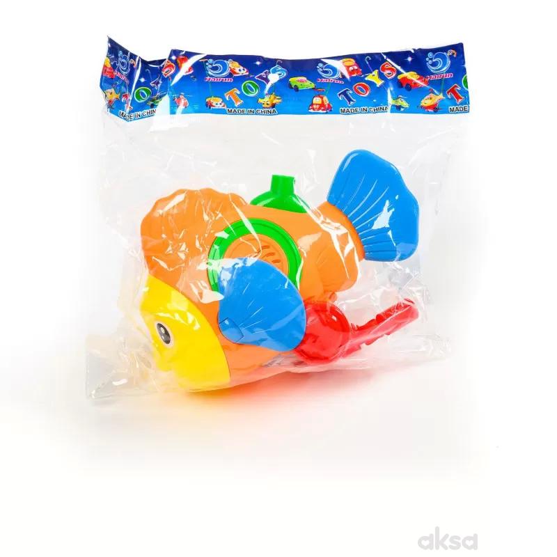Hk Mini igračka guralica riba
