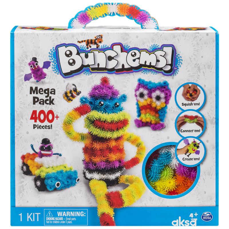 Bunchems set šareni čičak