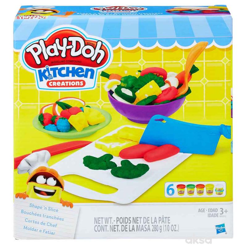 Play-doh plastelin set shape n slice