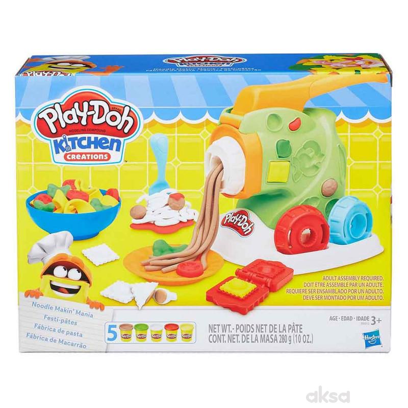 Play-doh plastelin set noodle makin mania