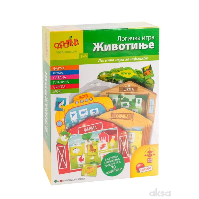 Lisciani edukativna igra logike Zivotinje