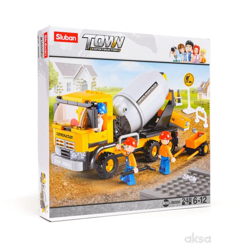 Sluban kocke, mešalica