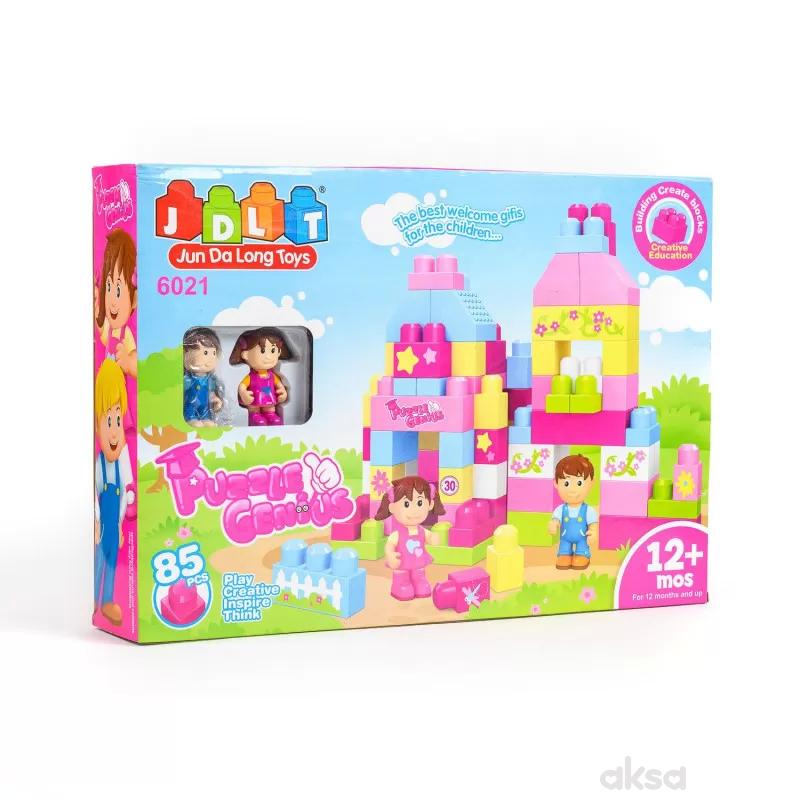 HK Mini kocke, dvorac, 85 delova