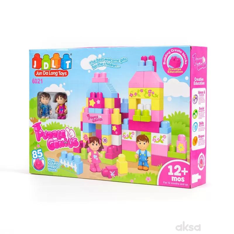 HK Mini kocke, dvorac, 85 delova