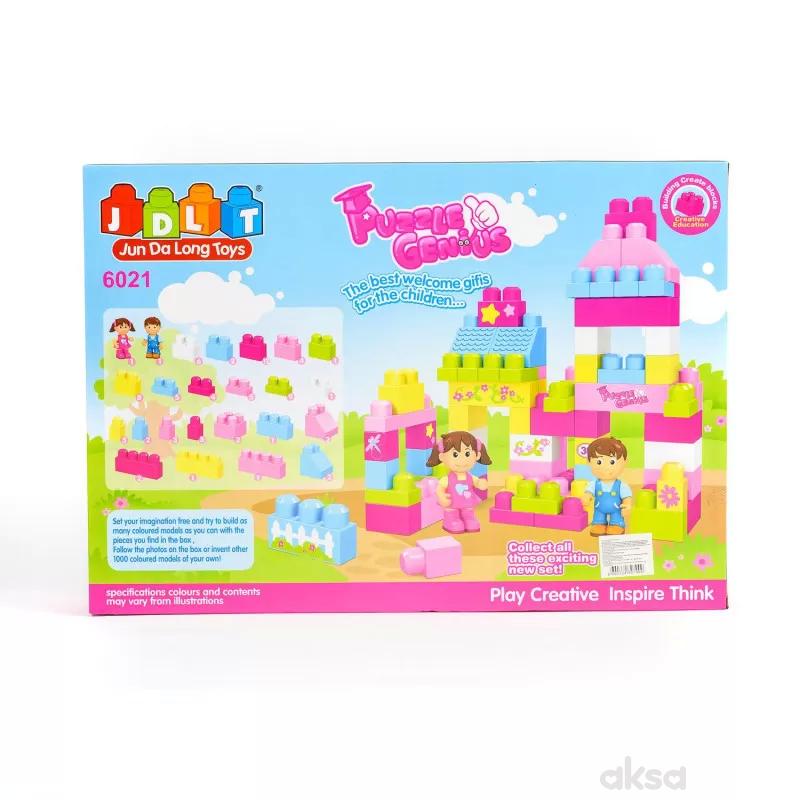 HK Mini kocke, dvorac, 85 delova