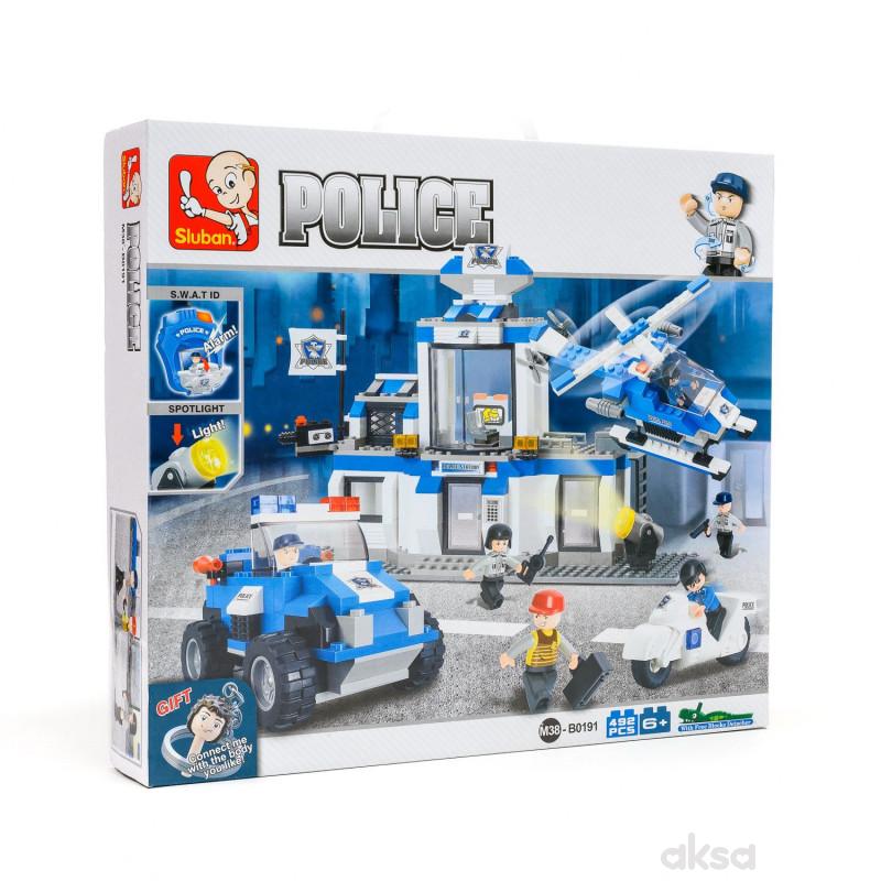 Sluban kocke, policijska stanica, 492 kom