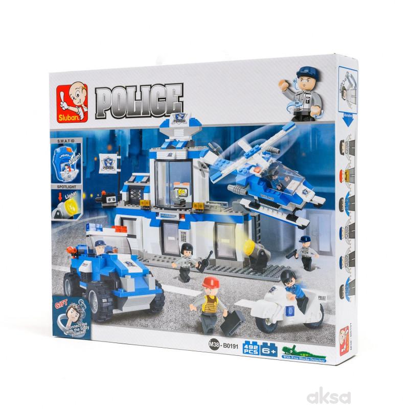 Sluban kocke, policijska stanica, 492 kom