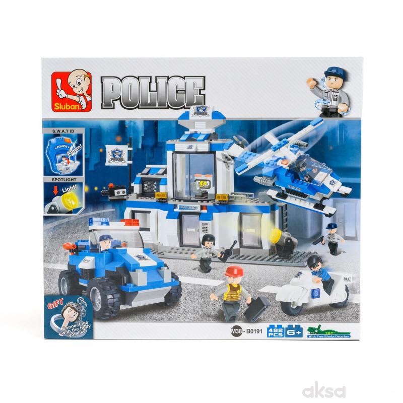 Sluban kocke, policijska stanica, 492 kom