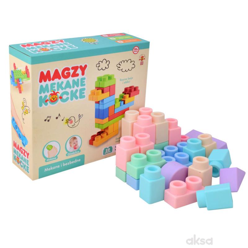 Magzy Mekane Konstruktor Kocke 25Pcs 