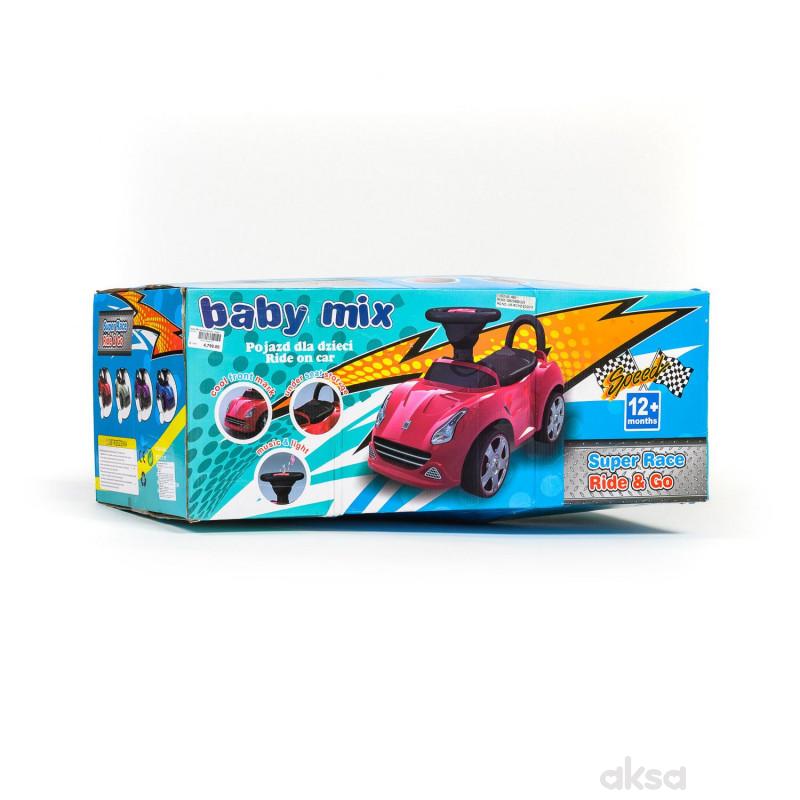 Baby Mix guralica autić - bela 