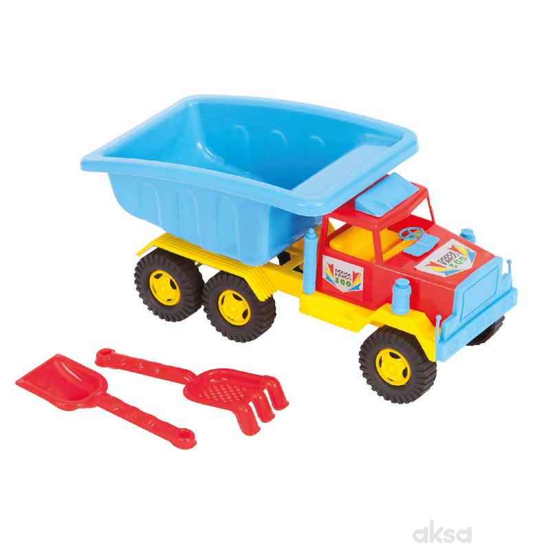 Kamion Doddge Truck Rainbow Colors