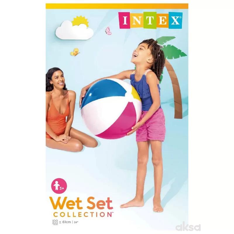 Intex lopta za plažu dimenzije 61cm 